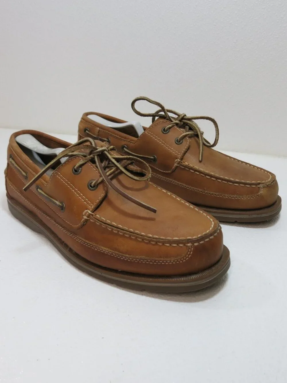 Sebago Oil Tanned Leather Footwear Casual Comfort Boat Deck Shoes 4 Repair 10.5